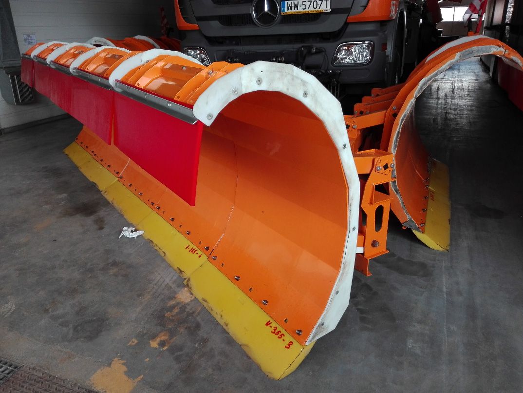 Blades for snow plows